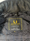 Belstaff Cordura Textile Motorcycle Jacket Black, Reflective Piping, Hytrel,Padded (S)
