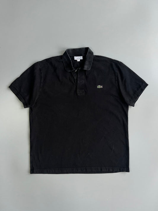 Lacoste Classic Pique Polo Faded Black Crocodile Logo T-shirt (Xl)