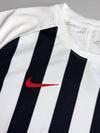 Nike Dri-Fit Striped Soccer Jersey – Black/White (L)