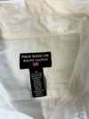 Polo Jeans Co. Ralph Lauren Flag Logo Button-Down Shirt – White (S/M)