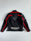 Absolute Ness Black/Red Textile Moto Jacket (XL)