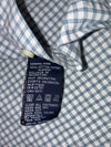 Tommy Hilfiger Gingham Check Short Sleeve Shirt in Grey(Xl)