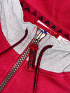 Adidas Short-Sleeve Hooded Sweatshirt 3-Stripes, (XL)