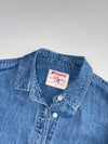 True Religion Medium Wash Denim Button-Up Shirt (S)