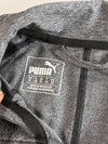 Puma Heather Grey Full-Zip Performance Track Jacket (S)