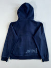 Onirrai Navy Japanese Embroidered Zip Hoodie (L)