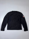 Vintage Ralph Lauren Denim & Supply Military Moto Jacket Black USA Flag Full Zip (M)