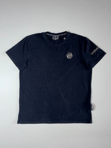 Philipp Plein Platinum Cut Logo T-Shirt – Black (2XL)