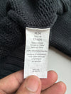 Chaps Quarter-Zip Ribbed Knit Sweater – Black (L)