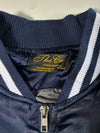 The Cru Satin Souvenir Jacket – Navy & White(L)