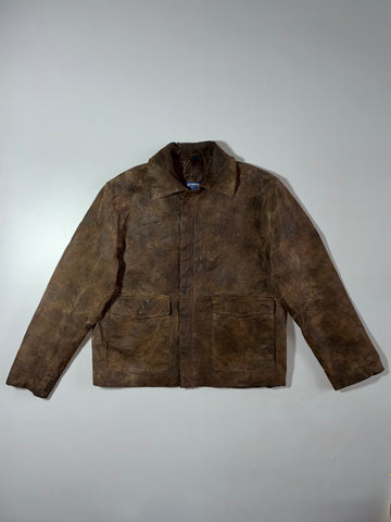 Authentic NRA Premium Original Leather Jacket (L)