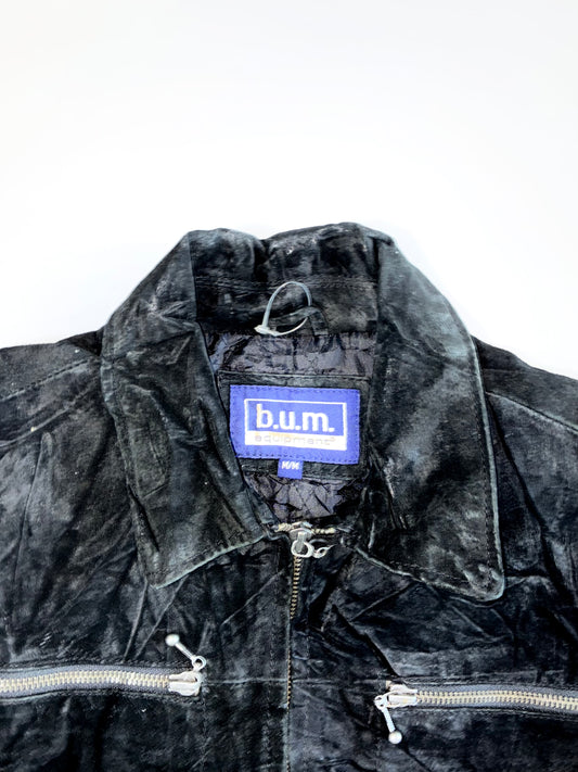 Premium Original Pure Sued Leather Jacket (S)