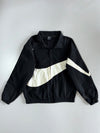 Nike Big Swoosh Black Windbreaker (L/XL)
