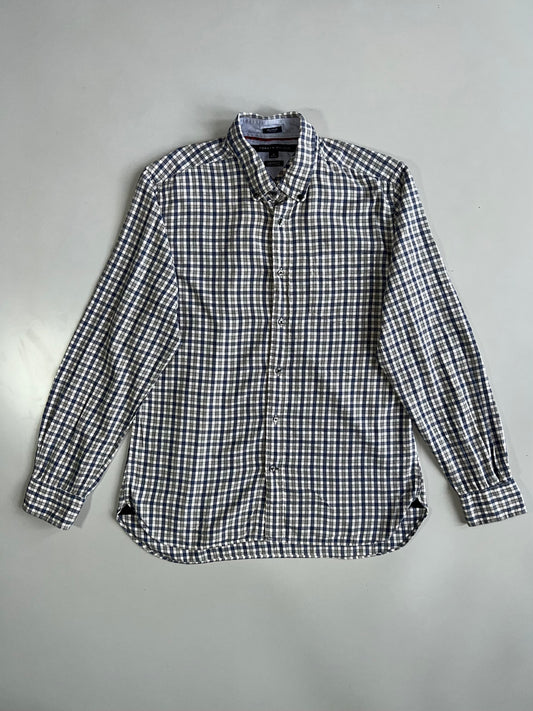 Tommy Hilfiger Melange Custom Fit Check Shirt (M/L)