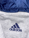 Vintage Adidas Reversible Puffer Jacket  Navy Maroon 3-Stripes (L)