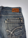 GAS Jeans Vintage Wash Straight Leg Denim Jeans (W:31) (L:41)