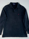 Vintage Polo 100% Cotton Long Sleeve Pique Polo Shirt – (L)
