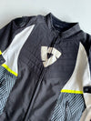 Rev'it! Black & Neon Textile Motorcycle Riding Jacket – Armoured (Padded) (2XL)