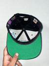 Vintage 90s Starter Charlotte Hornets Tri-Power Snapback – Teal & Navy Wave Logo (Adjustable)