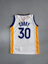 Nike NBA Golden State Warriors Stephen Curry #30 Dri-Fit Jersey White (S)