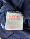 Kappa Retro Geometric Quarter-Zip Navy Track Pullover (L)
