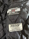 Proof Blue V-Panel Vintage Motorcycle Jacket Padded (2XL)