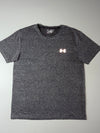 Under Armour HeatGear | Grey Heather Reflective Logo Tee | (M)