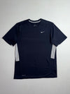 Nike | Black Grey Dri-Fit Side Panel Tee (L)