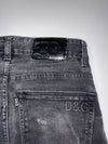 D&G Dolce & Gabbana Slim Fit Distressed Jeans (W:30) (L:40)