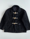 Ellesse Black Sherpa Fleece Toggle Jacket(2XL)