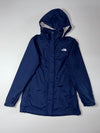 The North Face Waterproof Hooded Jacket – Navy Blue Women’s (S)