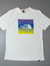 The North Face | White Gradient Box Logo Tee (M)