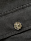 Chrome Eagle Embroidered Work Shirt (L)
