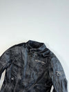 Vintage Giudici Black Leather Motorcycle Racing Jacket Women’s (Properly Padded) (XXS)