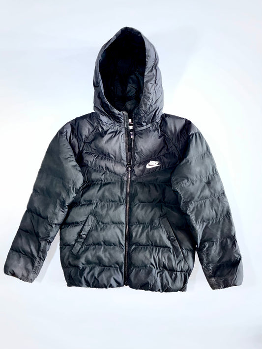 Nike | Kids Hooded Puffer Jacket | Black |(S)