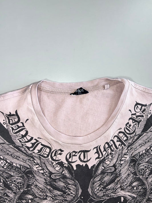 Divide Et Impera Gothic Wing Graphic Tee (Xl)