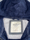 Abercrombie & Fitch Navy Hooded Utility Jacket – Size (S)