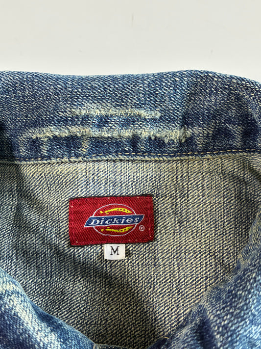 Dickies Heavy  Denim Trucker Jacket – Indigo Blue (S)
