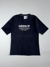 Adidas Originals Trefoil Spellout Tee — Black (M)