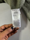Polo Ralph Lauren Olive Green Quarter Zip Knit Sweater (M)