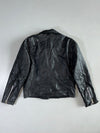 The Leather Ranch Belted Moto Jacket (S/M)