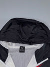 Nike Air Anorak Half-Zip Hooded Windbreaker Black/White (XL)