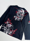 Pansion Japanese Oni Graphic Long Sleeve Tee (M)