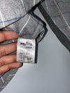 Jizo Bosatsu Grey Patchwork Overshirt Jacket | Japanese Streetwear Utility Shirt (S/M)