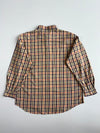 Daks Plaid Check Button-Up Shirt (XL)