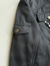 Nippon Blue Japan Multi-Zip Fleece Lined Moto Jacket – Black (M)