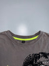 Wild Jurassic Generation” Dinosaur Graphic Tee | Charcoal Grey (XS)