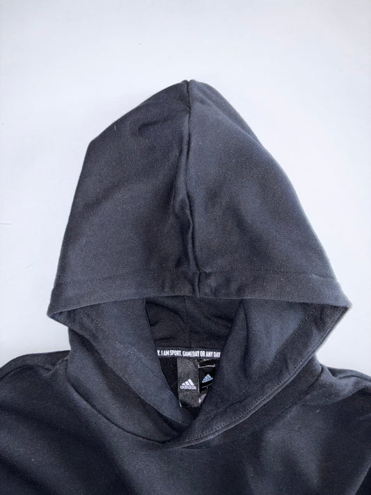 Adidas Big Logo Pullover Hoodie Black (XL)