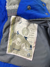 Vintage Spyder Blue Black Fleece Lined Ski Jacket (XL)