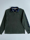 Tommy Hilfiger | Quarter-Zip Logo Sweatshirt (L)